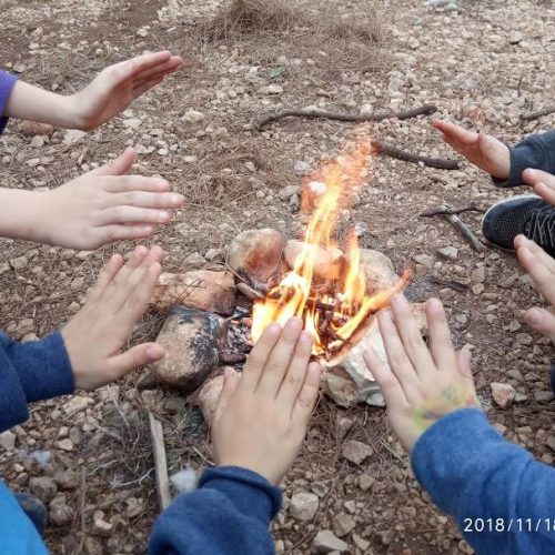 קבוצת ילדים חוג טבע יובלים לטבע חוג בצפון שטח